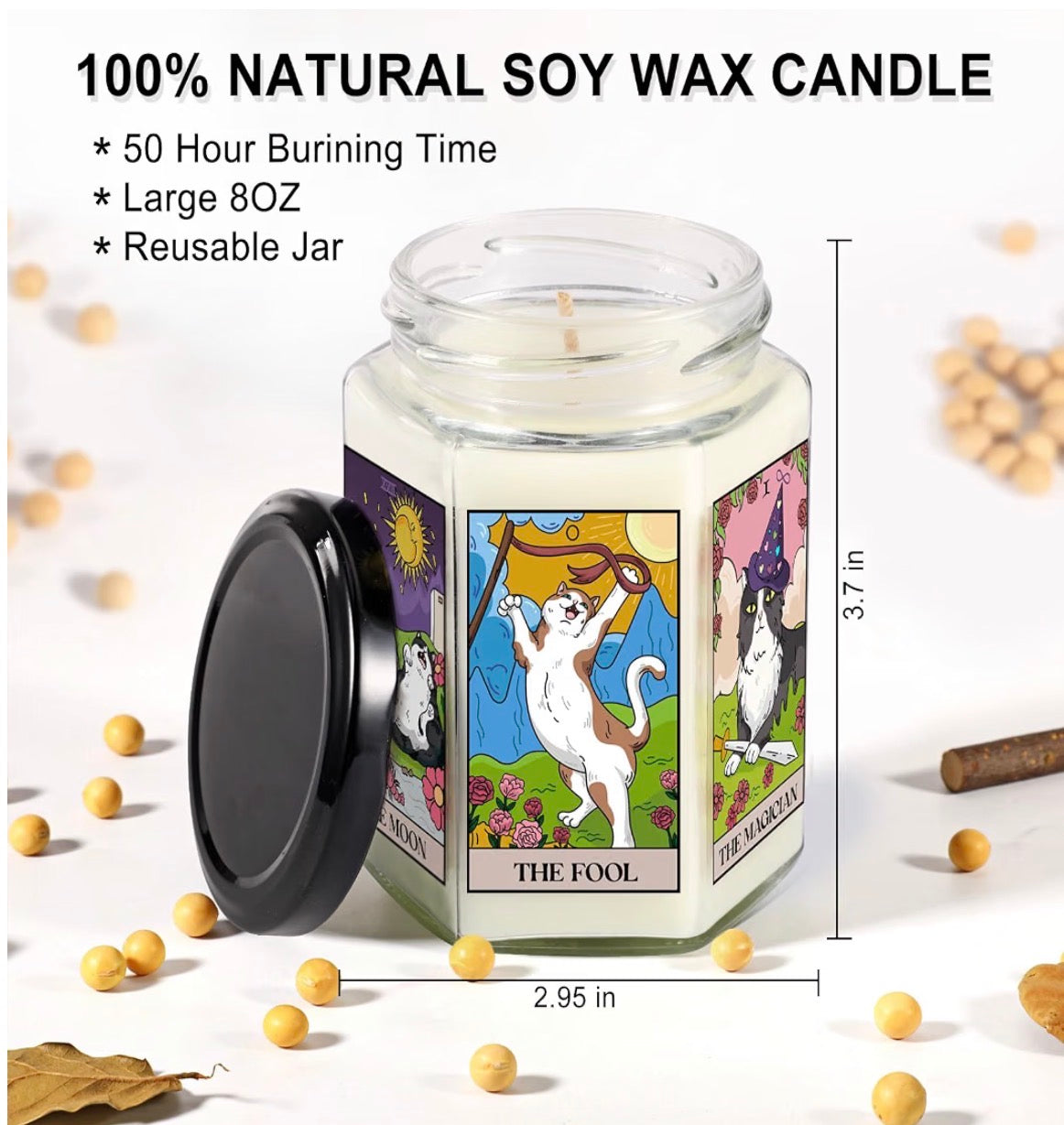 Tarot Candle