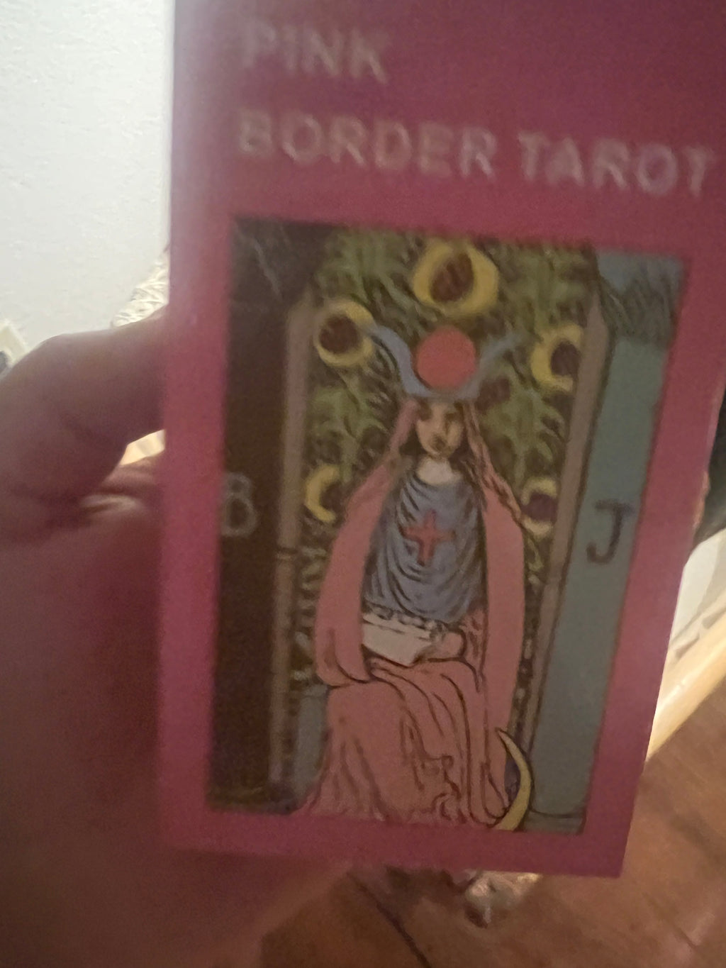 Pink raider Waite deck