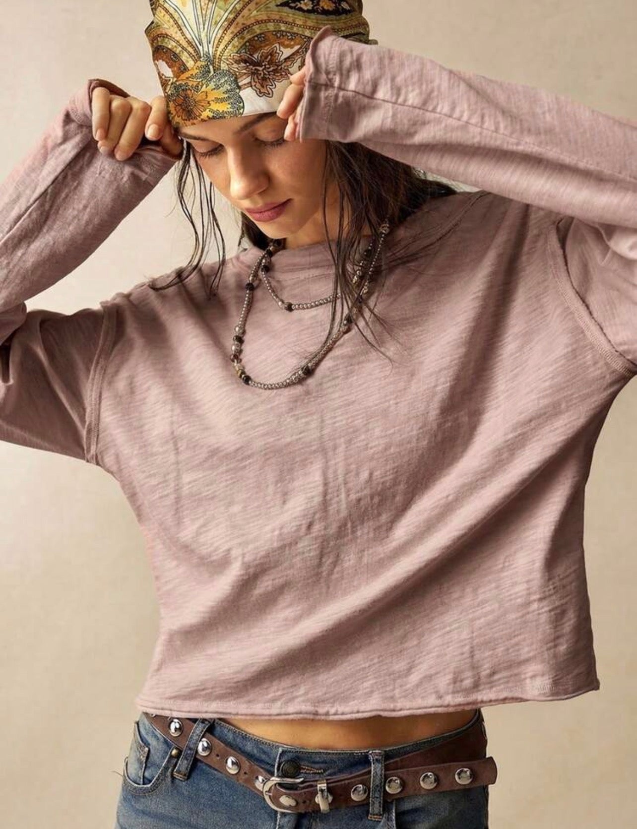 Beautiful soft longe sleeve shirt with buttons