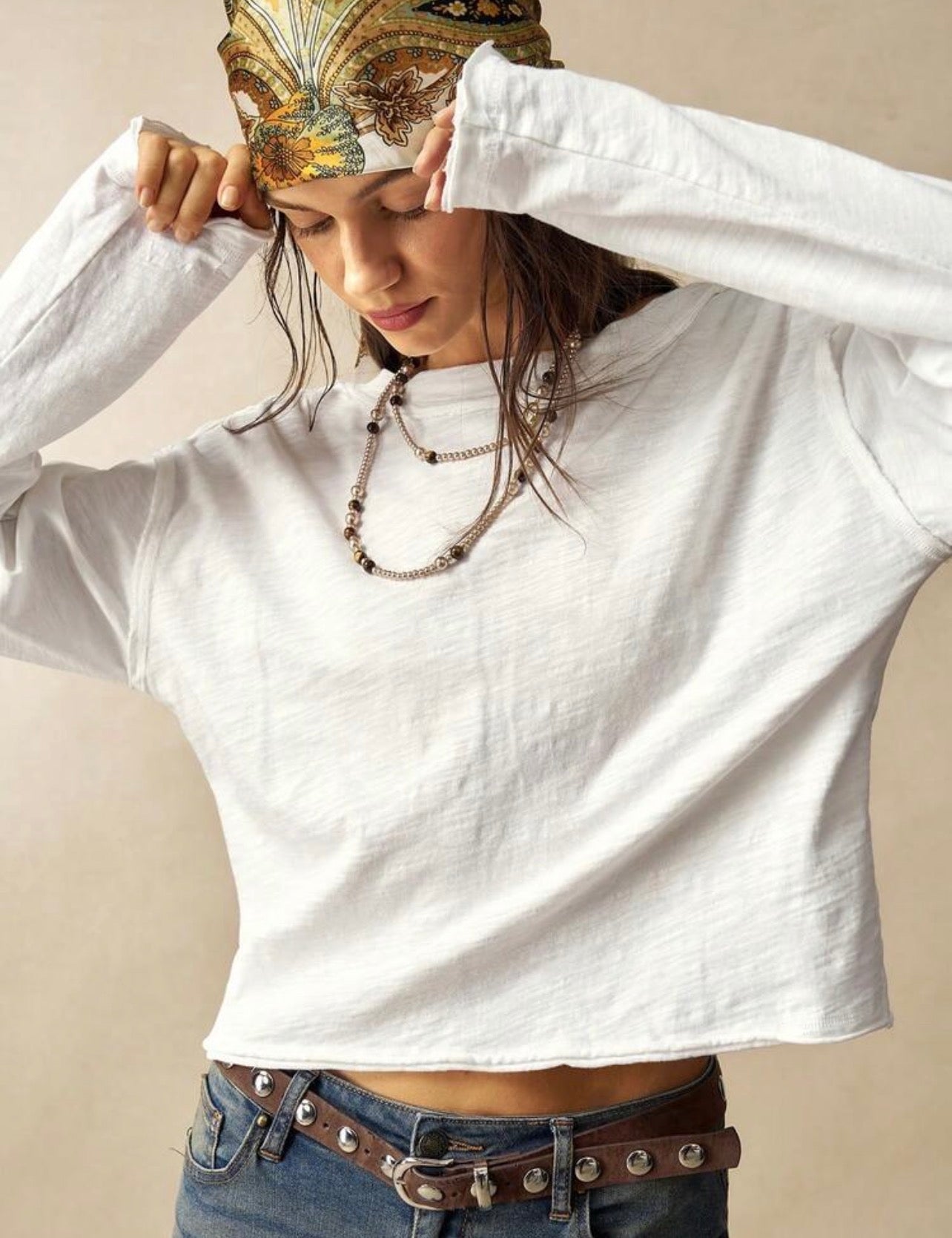Beautiful soft longe sleeve shirt with buttons