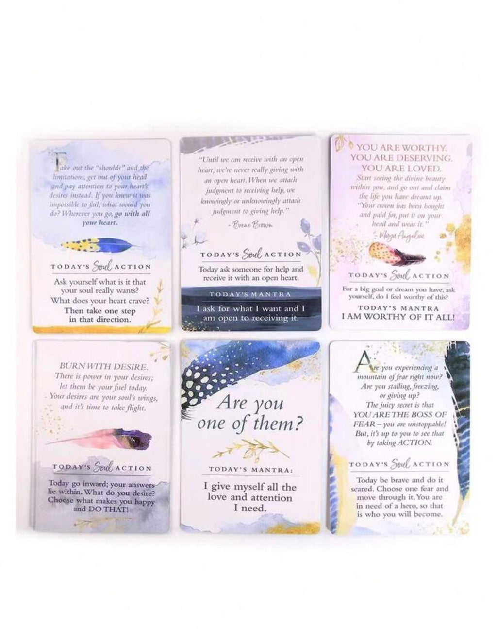 Soul Truth Self Awareness Cards