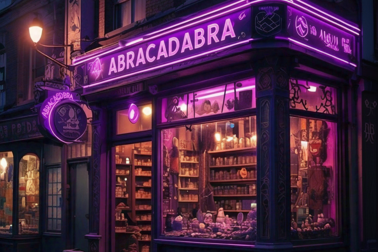 Magic Shop with Abracadabra